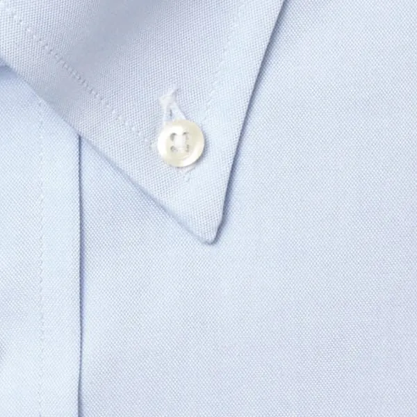 Button Down Pinpoint Light Blue