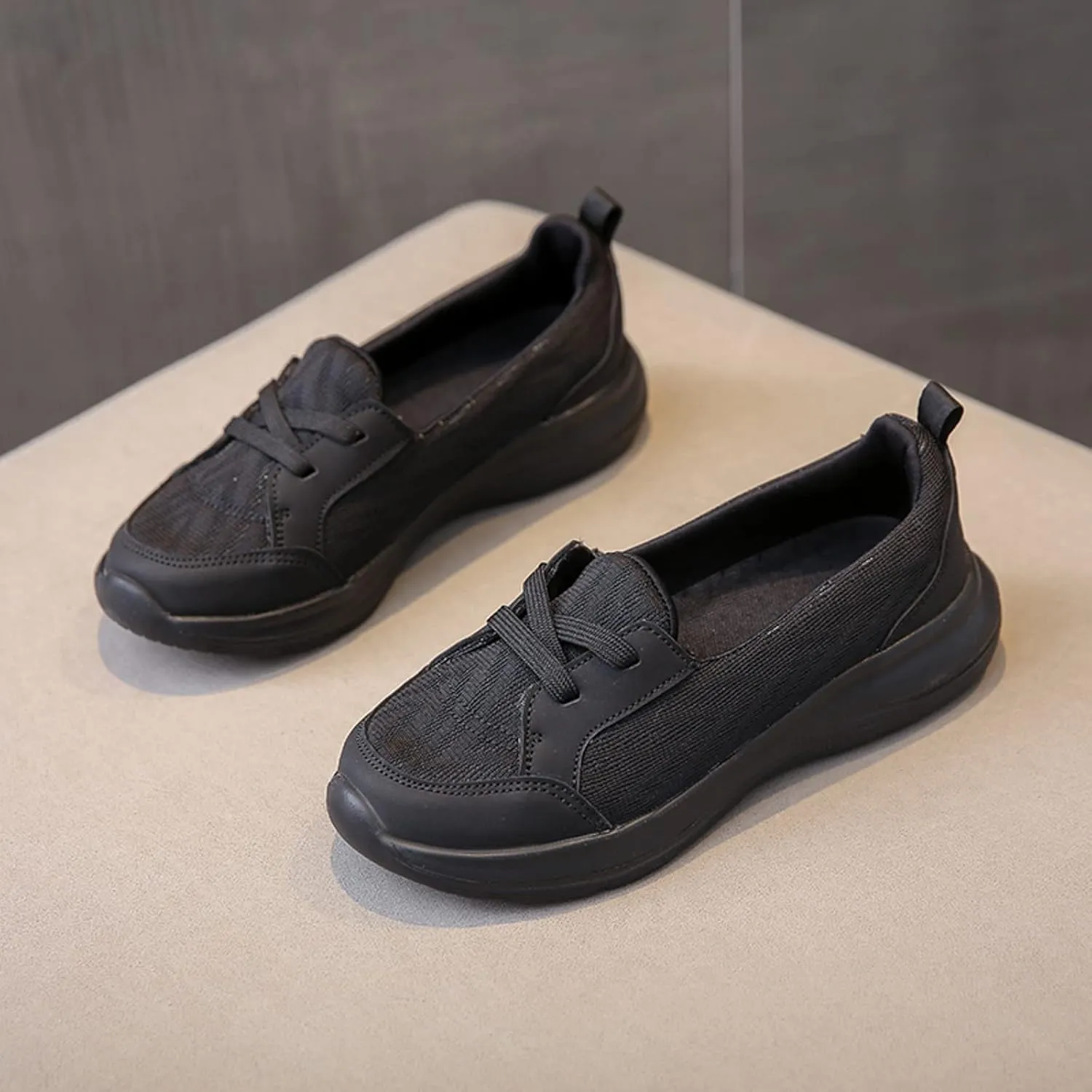 Cathalem Orthopedic Shoes for Women, 2024 New Orthopedic Women's Breathable Slip On Arch Support Non-Slip Shoes