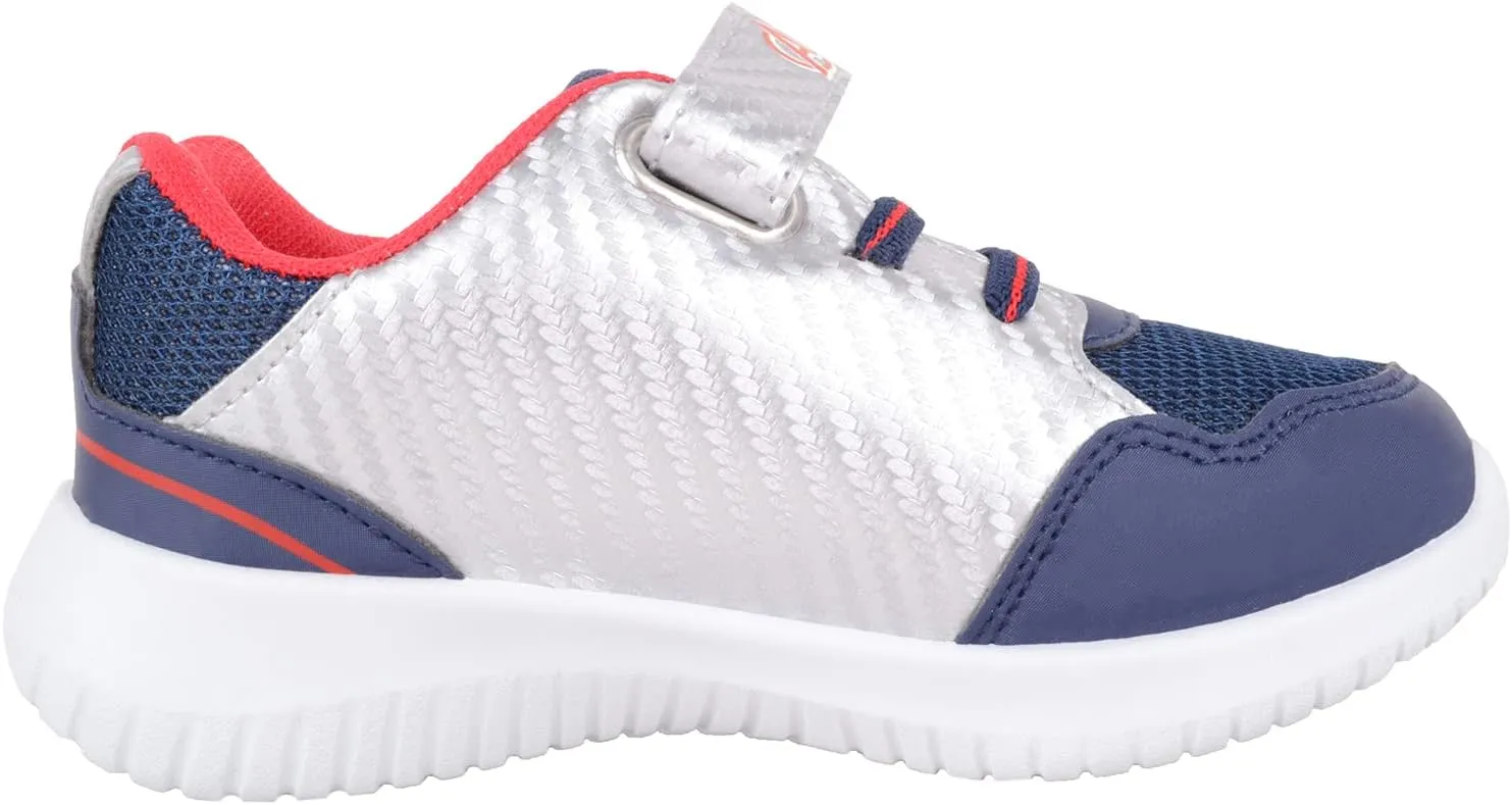 Childrens Kids Boys Infants Juniors Super Hero Avengers Slip On Touch and Close Trainers Sneakers