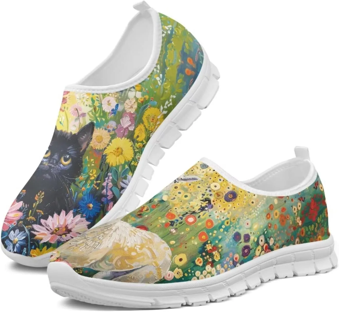 JoyLamoria Lightweight Sneakers Platform Shoes Women Men Casual Durable Running Slip On Sneaker Footwear