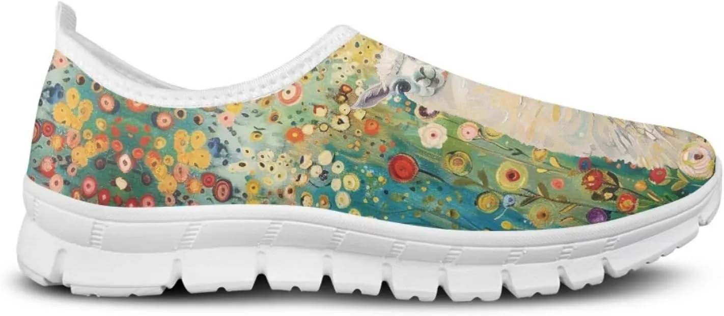 JoyLamoria Lightweight Sneakers Platform Shoes Women Men Casual Durable Running Slip On Sneaker Footwear