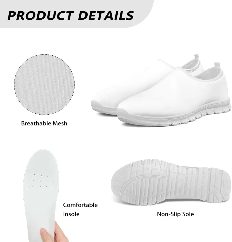 JoyLamoria Lightweight Sneakers Platform Shoes Women Men Casual Durable Running Slip On Sneaker Footwear