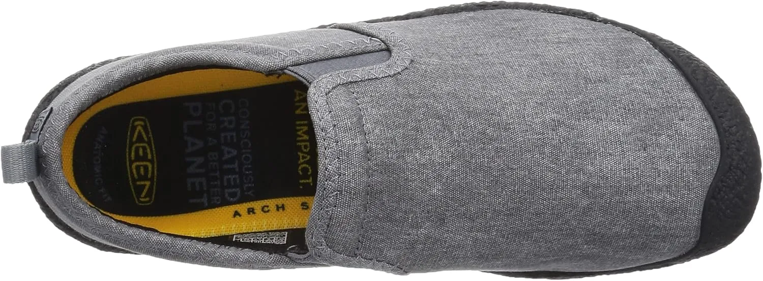 KEEN Women's Howser Canvas Low Height Casual Comfy Durable Slip on Slipper