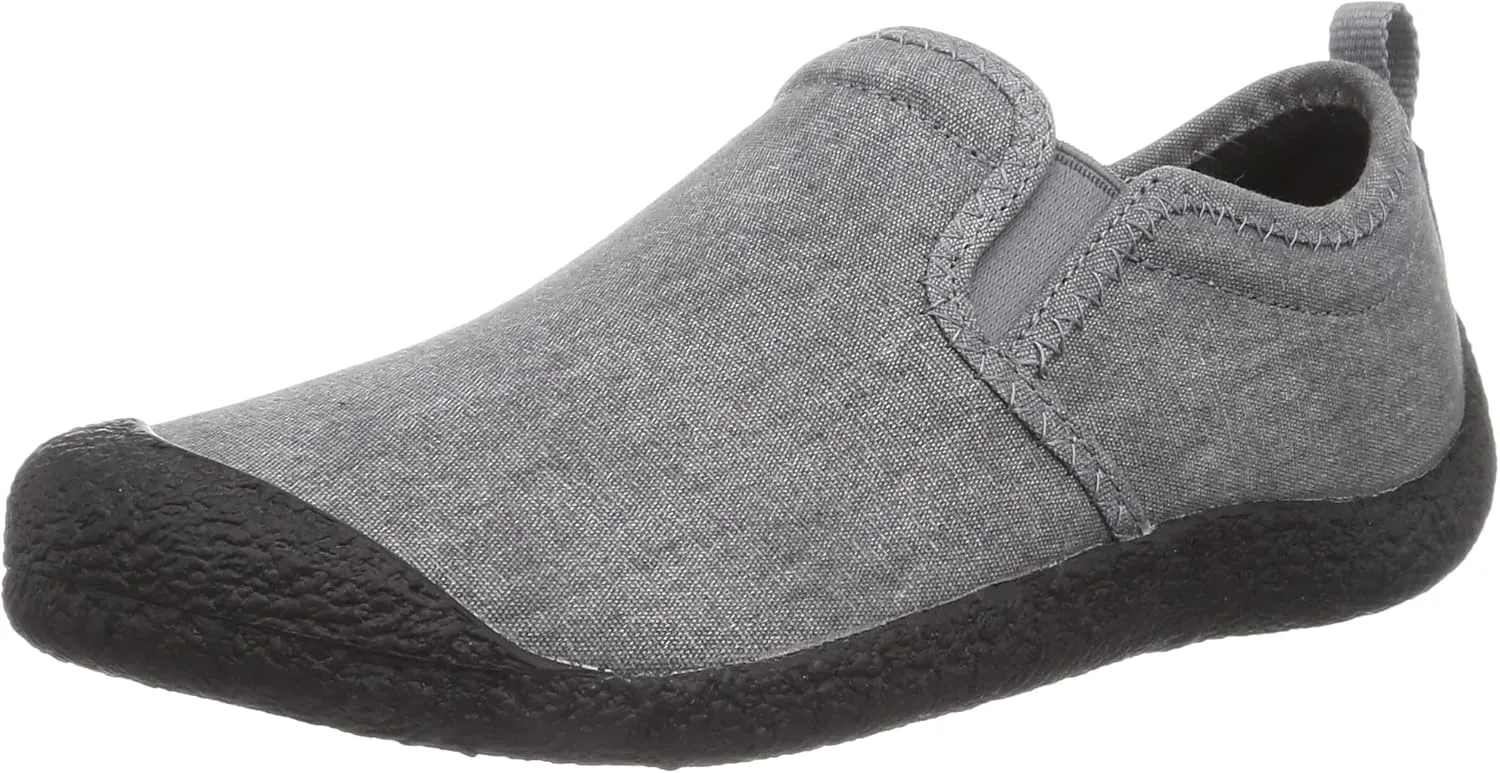KEEN Women's Howser Canvas Low Height Casual Comfy Durable Slip on Slipper
